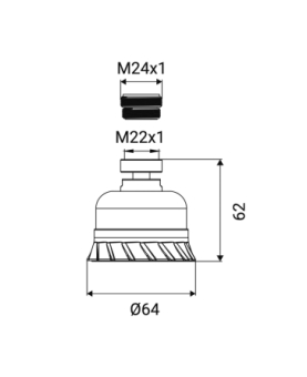 Swiveling faucet aerator with filter