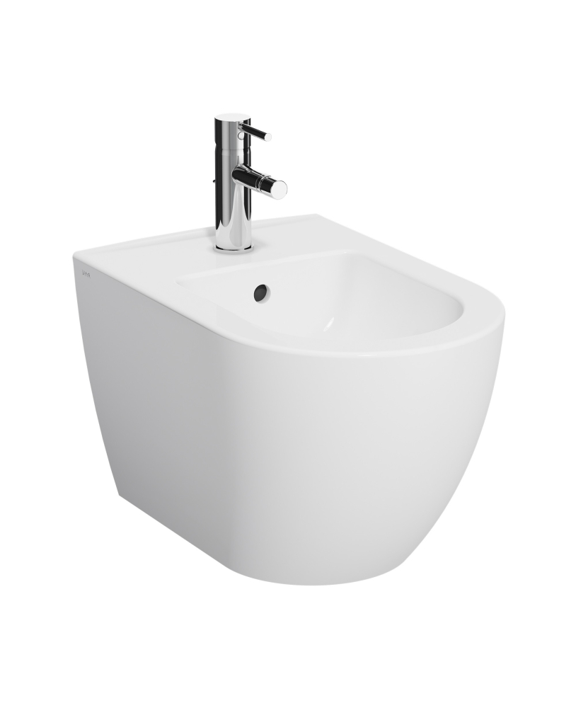 Wall-hung bidet Mia round