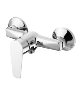 Exposed shower mixer Eureka series