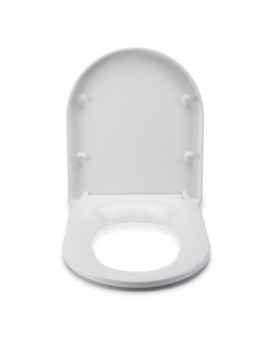 Antibacterial toilet seat D-Shape