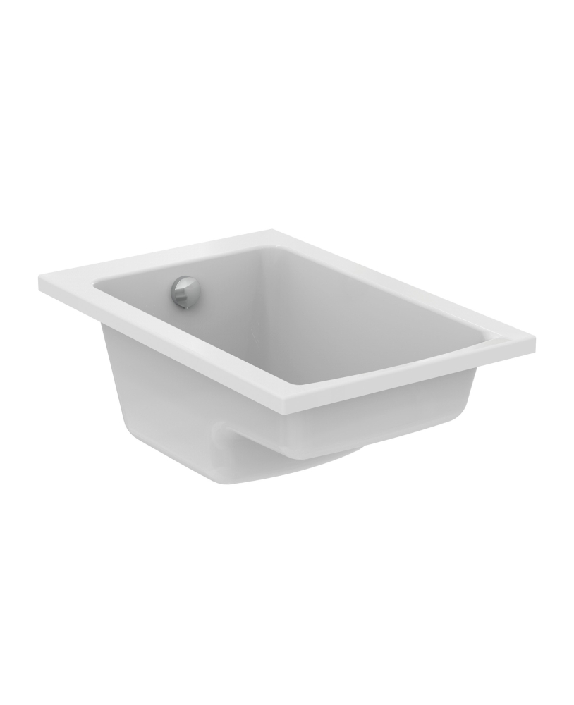 Concealed bathtub with sitting 105 x 70 cm