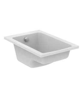 Concealed bathtub with sitting 120 x 70 cm