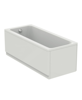 Concealed bathtub, with panels and frame 160 x 70 cm