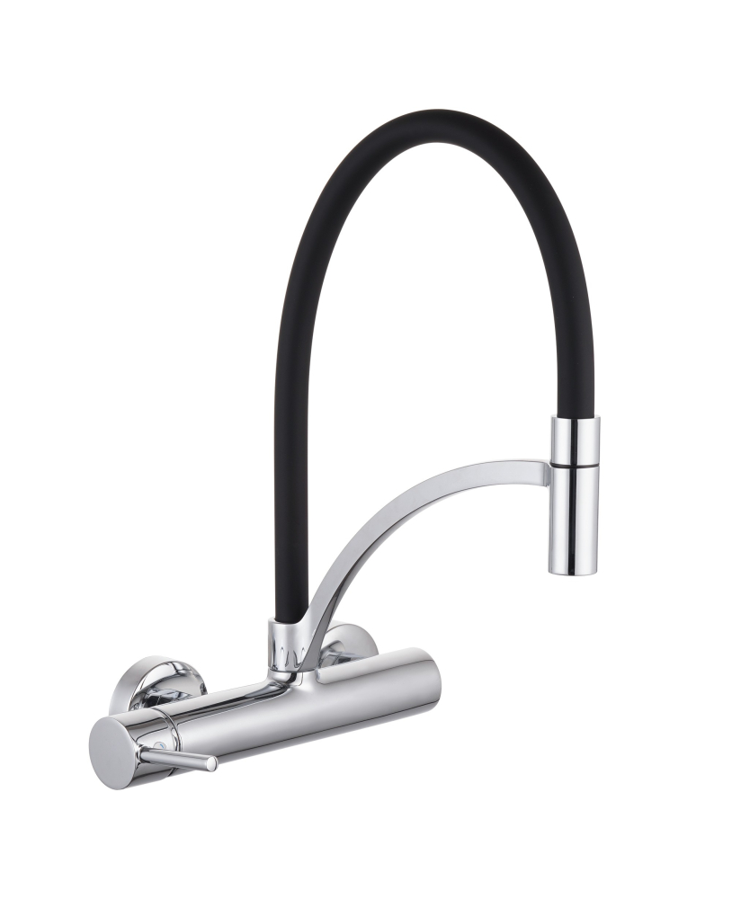 Sink mixer swivel spout wall-mounted Madison