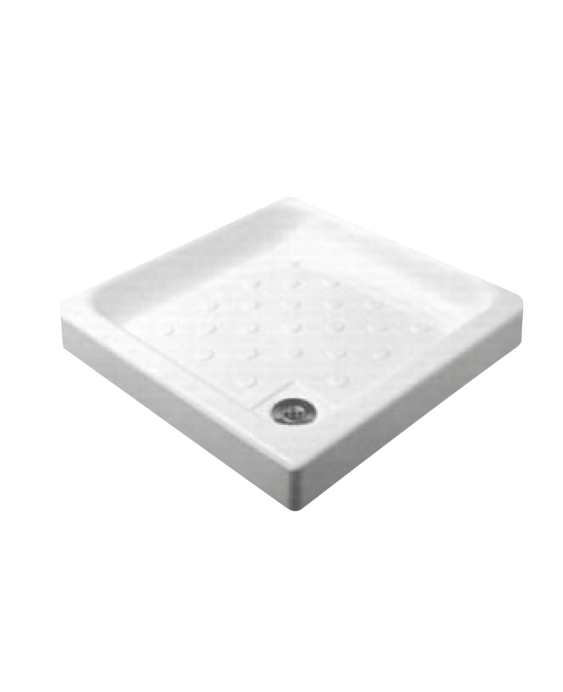 Piatto doccia in acrilico quadrato
