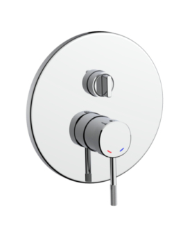 Concealed shower mixer with diverter Riviera series