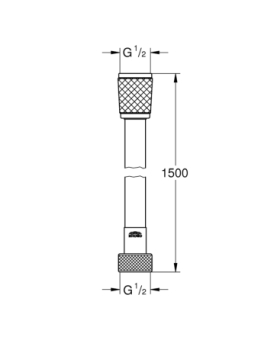 Flessibile doccia Relexaflex 150 o 200 cm
