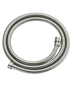 Brushed steel flexible hose...