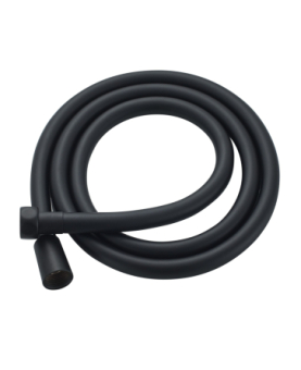 Satin black flexible hose...