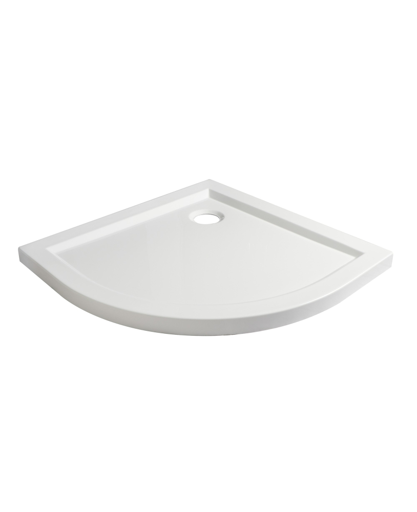 Shower tray Atlantic semicircular