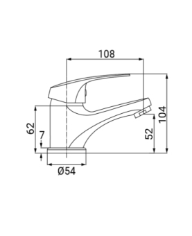 Basin mixer Punto series