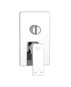 Concealed shower mixer with...