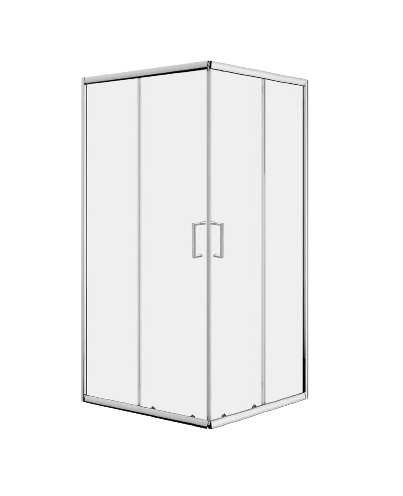 Box doccia spessore vetro 4 mm rettangolare