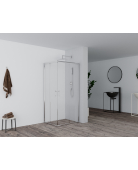 Box doccia spessore vetro 4 mm rettangolare