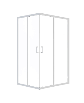 Porta scorrevole ad angolo...