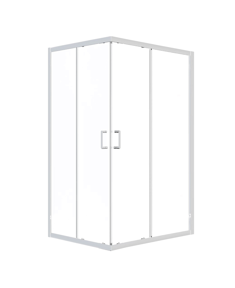 Porta scorrevole ad angolo rettangolare