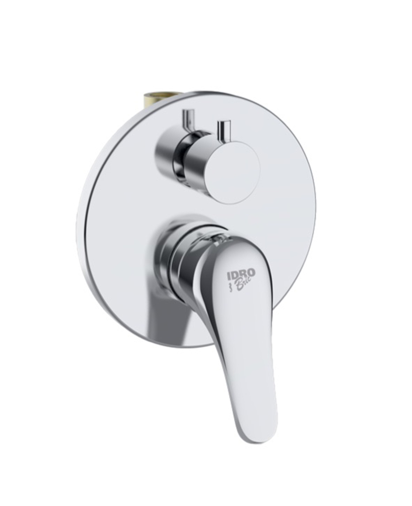 Mitigeur douche à encastrer avec inverseur série Joy