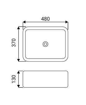 Lavabo da appoggio Ambient