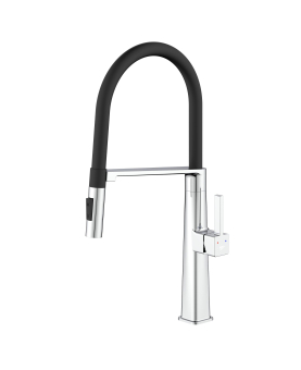 Sink mixer with high spot...