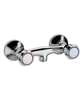 2-handle exposed shower mixer Scudetto series