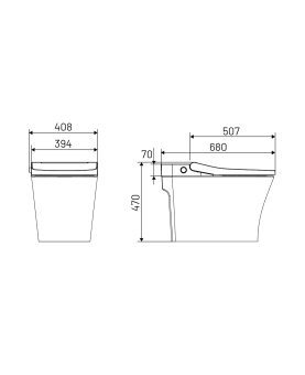 Aquaxense Wc smart multifunzione +Plus
