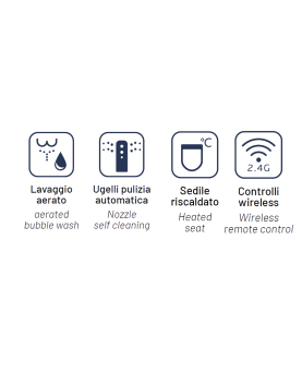 Aquaxense Multifunctional toilet Smart 2000