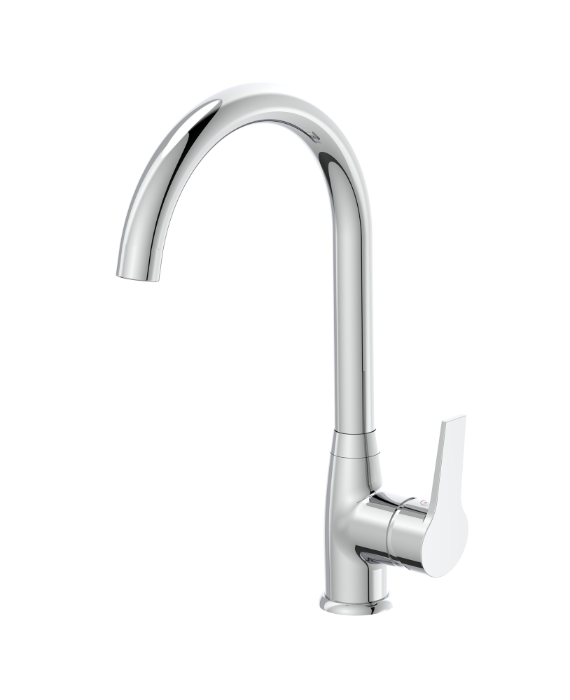 Sink mixer with high spot Hellis
