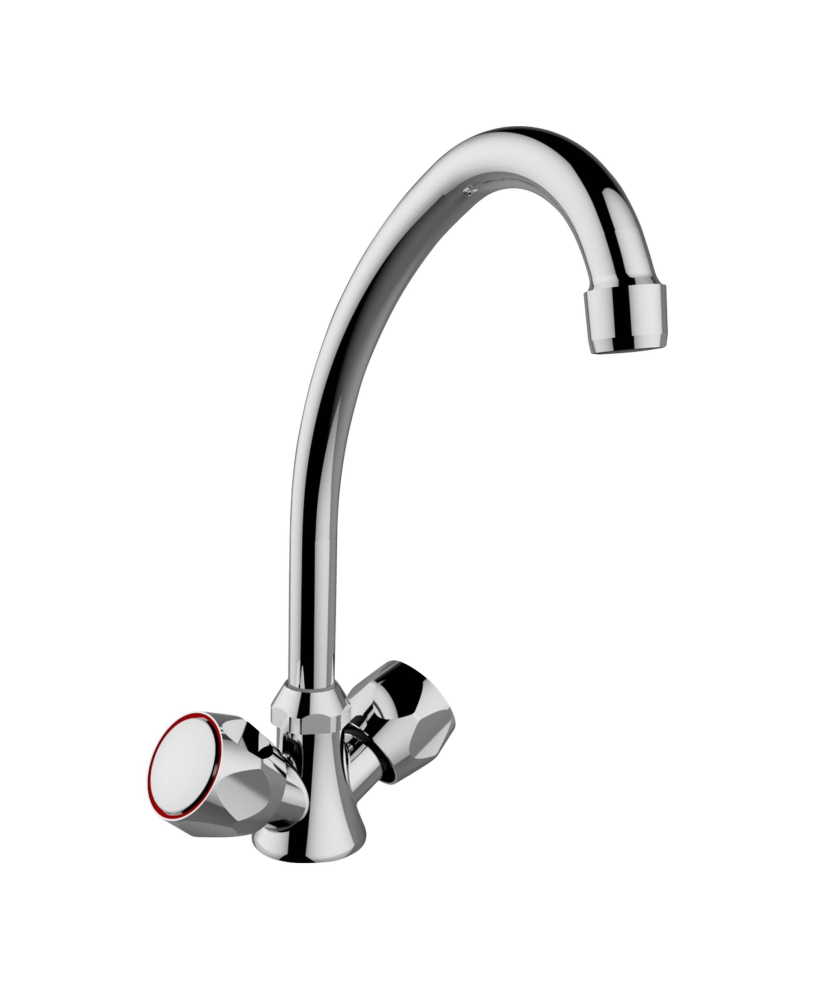 Sink mixer with high spot 1 hole