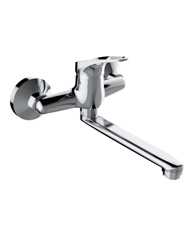 Sink mixer swivel spout wall-mounted Jolly