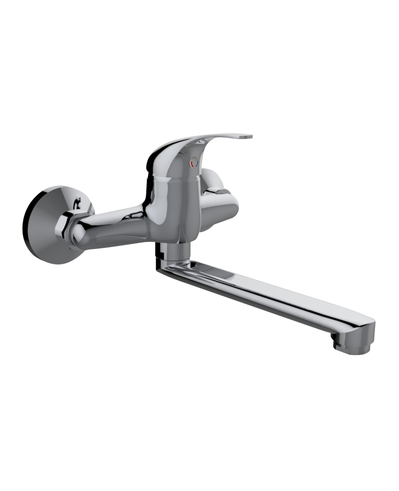 Sink mixer swivel spout wall-mounted Fast