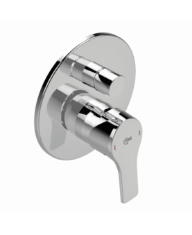 Concealed shower mixer with...