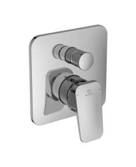 Concealed shower mixer with...