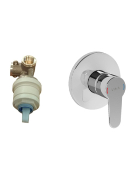 Concealed shower mixer Win S series