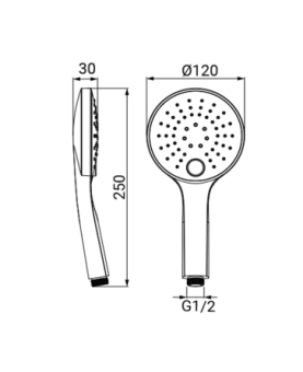 Hand shower Koleos