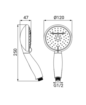 Hand shower Loto