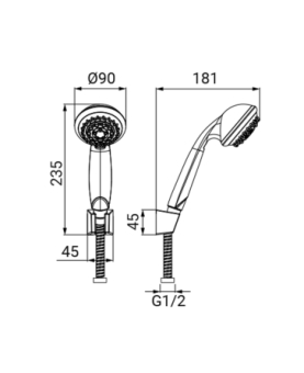 Shower set Roby