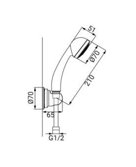 Shower set Pratika