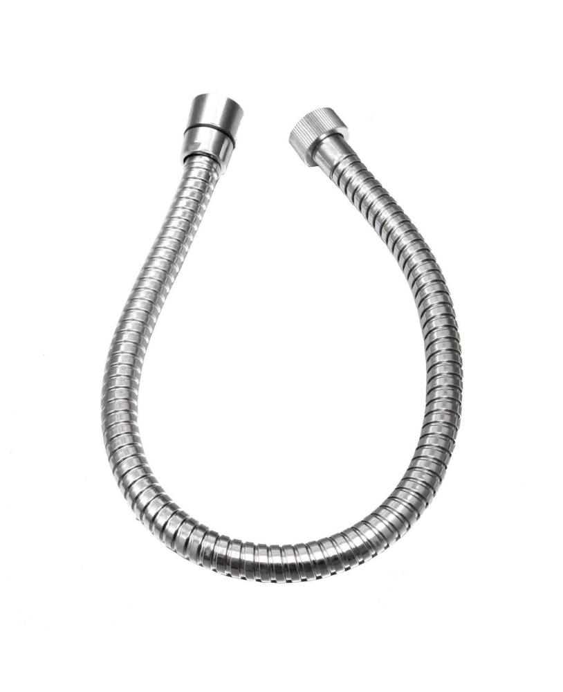 Steel flexible hose 50 cm for shower systems