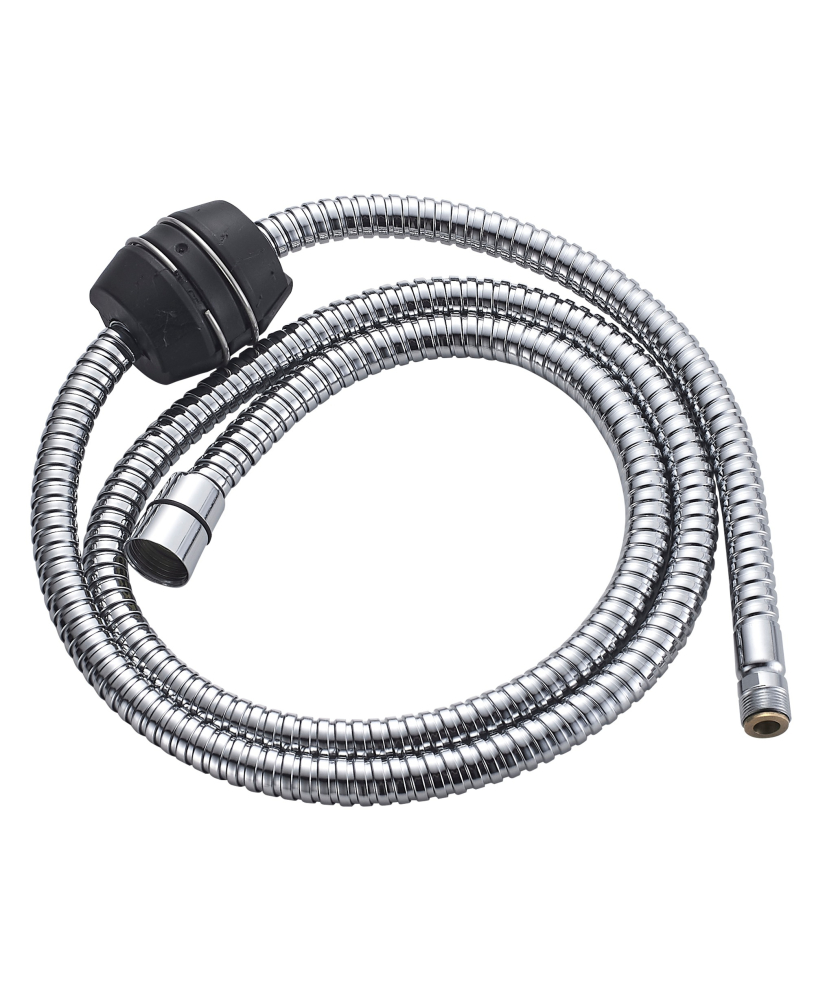 Steel flexible hose with 
lead counter weight